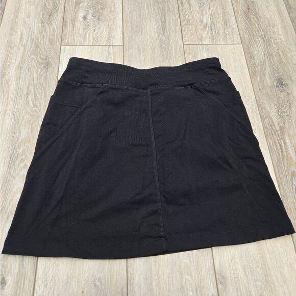 Athleta Skort Black With Pockets Stretch Comfortable Tennis, Pickleball Golf Sm - Picture 2 of 10